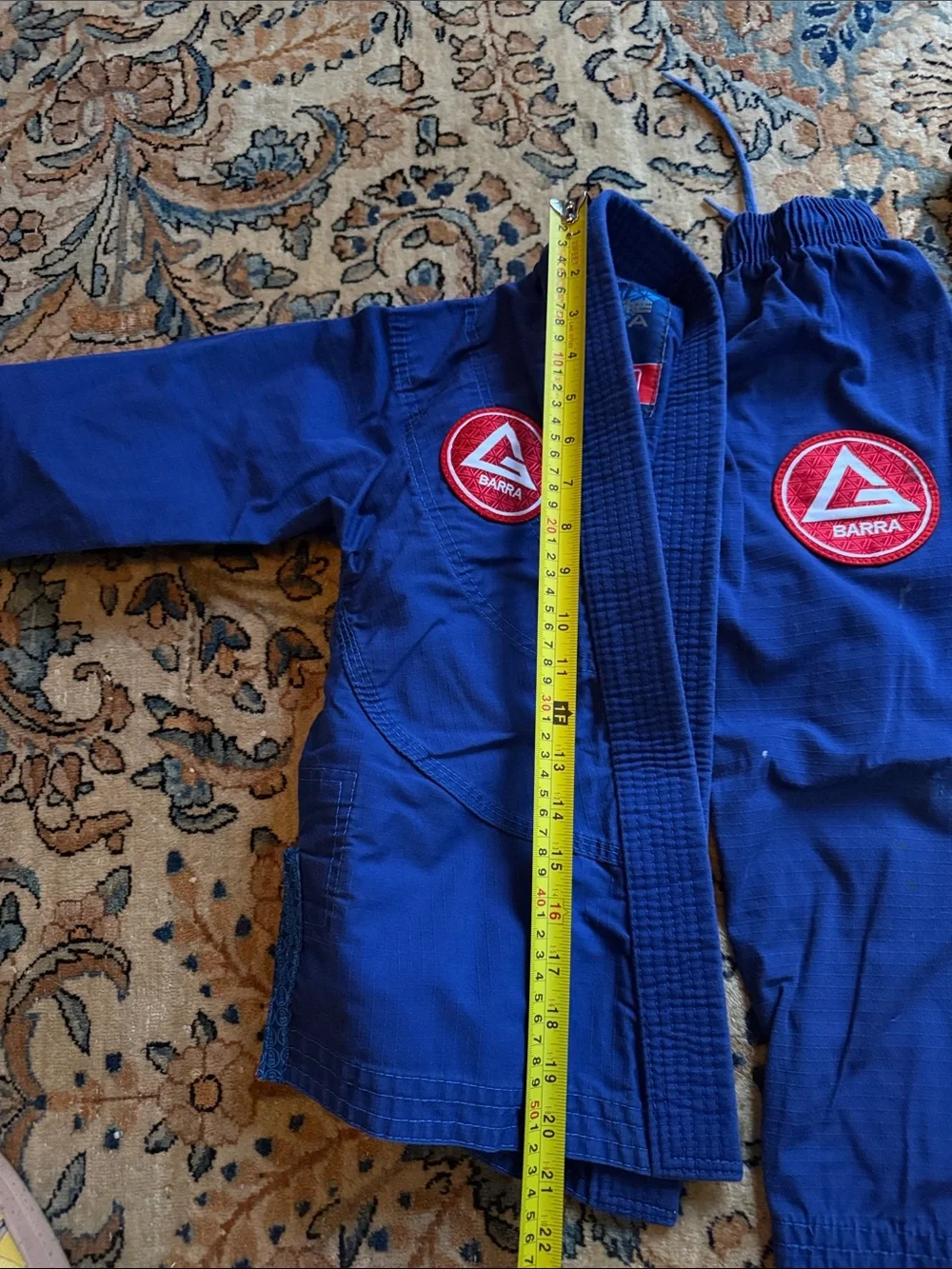 Barra Blue Brazilian Jiu-Jitsu Gi Jacket & Pants y2